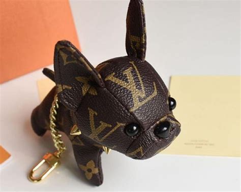 louis vuitton dog keychain dupe|knockoff louis vuitton keychain.